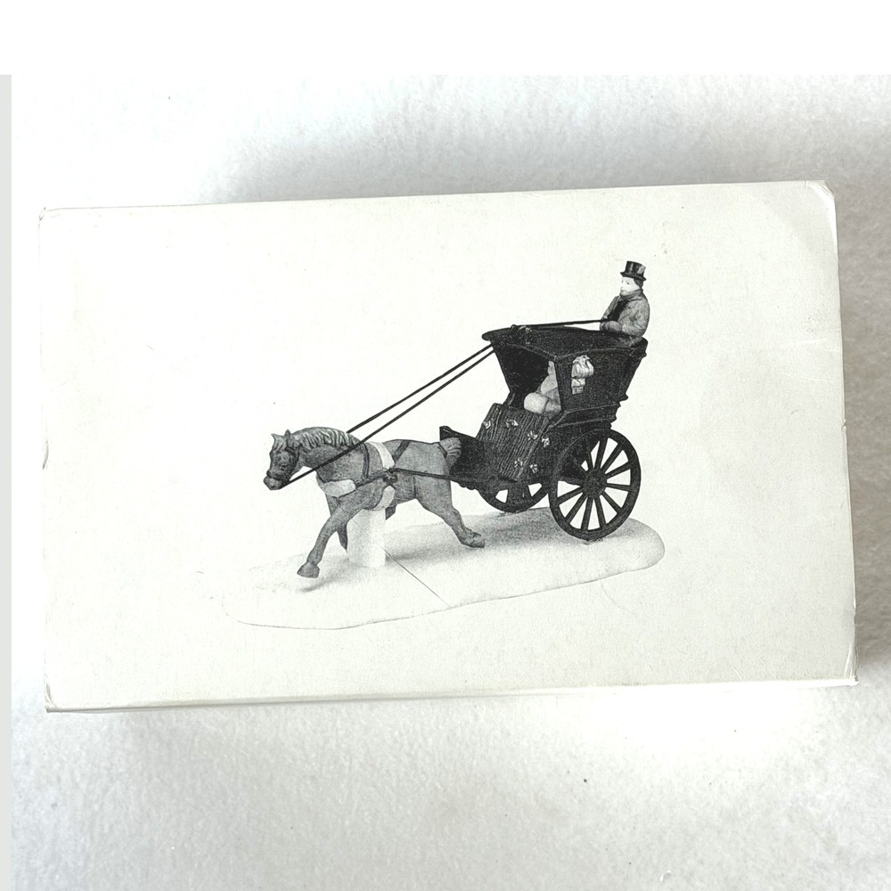 Dept 56 Dickens Village King's Road Cab 55816 Original Box
